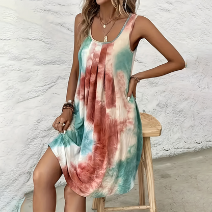 Stilvolles ärmelloses Kleid für Damen