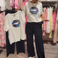 Damen Zweiteiler mit Print – Top und Hose