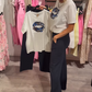 Damen Zweiteiler mit Print – Top und Hose