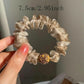 Elegante Strass-Steinchen Mesh Haargummis