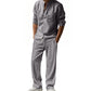Herren Freizeit-Set – atmungsaktives Hemd & Hose – bequem, leicht & vielseitig – ideal für Sommer, Alltag & Reisen