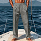 👖 Herren-Leinenhose – atmungsaktiv, locker geschnitten & vielseitig für Sport, Alltag & entspannte Tage 🌿