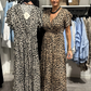 🔥Sommer-Schnäppchen 49％ RABATT💝Modisches Maxikleid mit Leopardenmuster für Damen