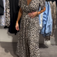 🔥Sommer-Schnäppchen 49％ RABATT💝Modisches Maxikleid mit Leopardenmuster für Damen