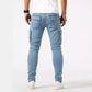 👖🔥 50% RABATT! Men's Slim Fit Jeans mit funktionalen Taschen – schlanke Silhouette, smarter Stauraum.