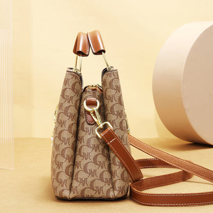 Elegante Retro-Handtasche – Leicht, vielseitig & als Umhängetasche tragbar