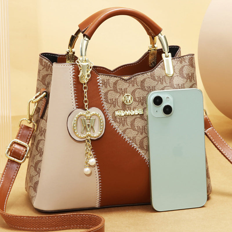 Elegante Retro-Handtasche – Leicht, vielseitig & als Umhängetasche tragbar