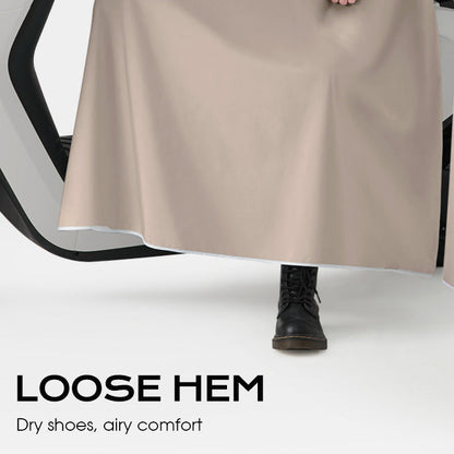 🌧️Übergroßer E-Bike Regenponcho mit Kapuze - Unisex Design für alle Fahrer
