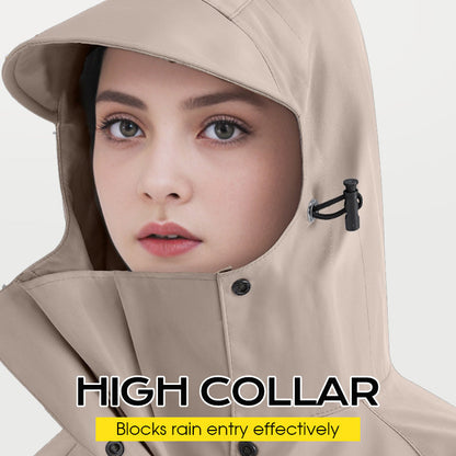 🌧️Übergroßer E-Bike Regenponcho mit Kapuze - Unisex Design für alle Fahrer