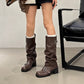 👢 50% RABATT!🤎 Lässige modische lange Stiefel für Damen, bequem und kombinierbar für Alltag💖