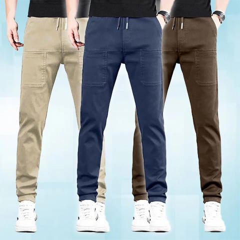 Strapazierfähige Cargohose mit Stretch – Bequem, funktional & mit mehreren Taschen 👖