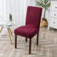 🪑 50 % Rabatt! Elegante Jacquard-Stuhlhusse mit Karomuster – Stretch Stuhlbezug für Esszimmerstühle