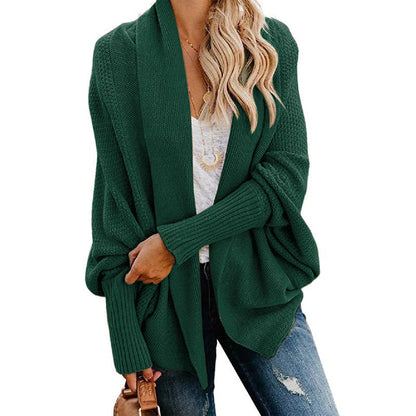 Langärmelige Strickjacke