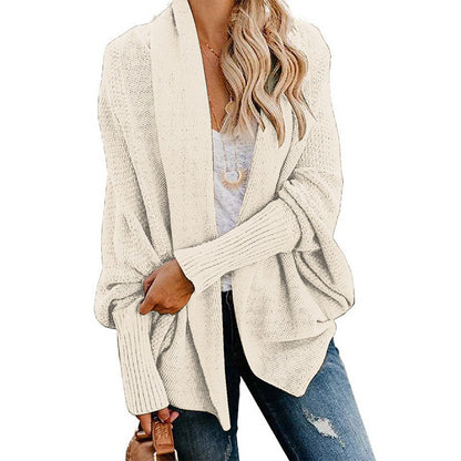Langärmelige Strickjacke