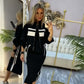 ❄️LETZTER TAG – 49% RABATT 💖 Damen-Set aus Stehkragenjacke und Kleid