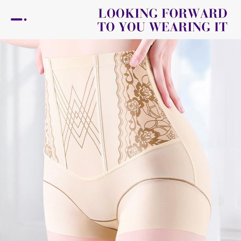 🔥Black-Friday-Mega-Angebot – 50 % Rabatt!🔥Hoch taillierte, nahtlose Formunterwäsche mit Bauchkontroll-Effekt