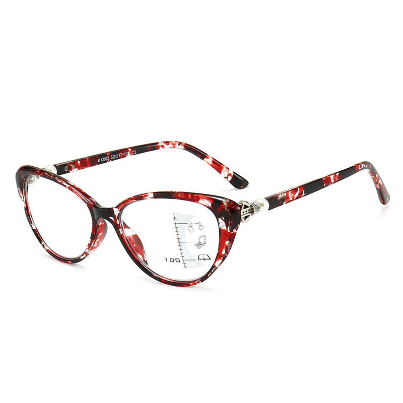 Multifunktionale Blaulichtfilter-Gleitsichtbrille