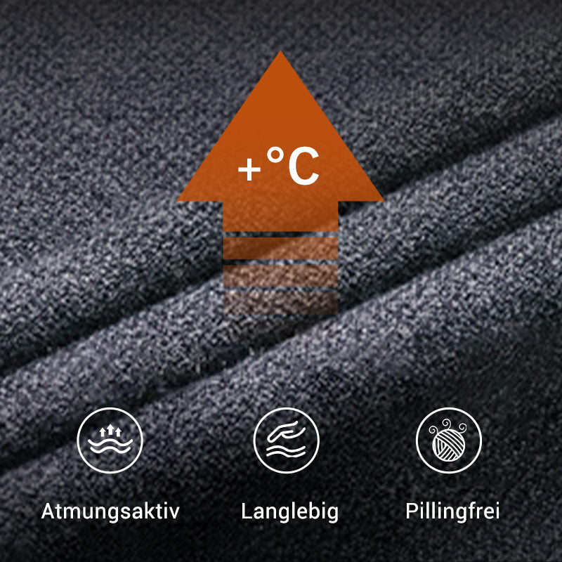 Langarm-Oberteil in Layering-Optik für Herren