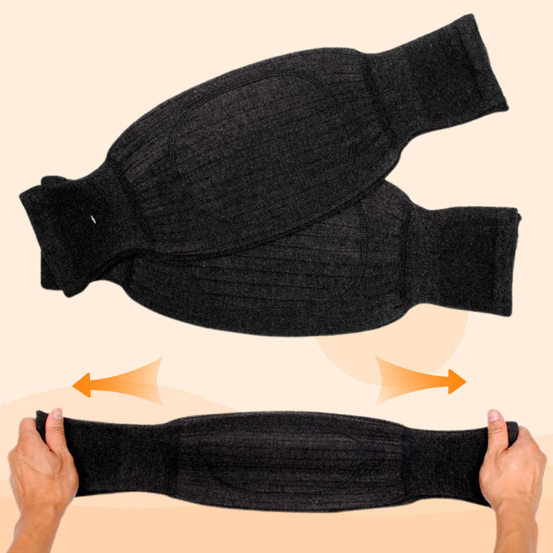 🔥Heißer Verkauf: 50 % Rabatt🔥Universeller verdickte Kälteschutz-Knieschoner mit Kunstfellfutter