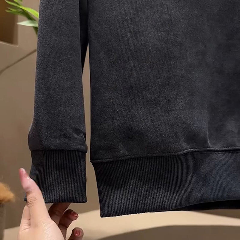 Lässiges Sweatshirt mit Rundhalsausschnitt für Herren