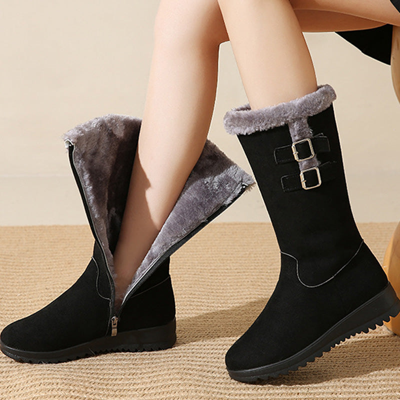 Women’s Fashion Mid-Calf Snow Boots