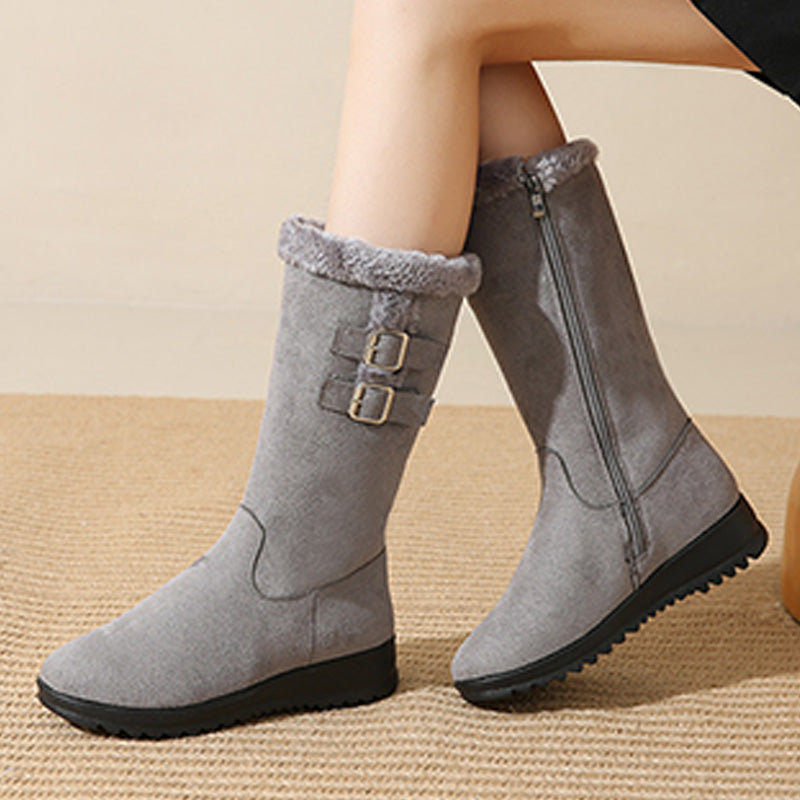 Women’s Fashion Mid-Calf Snow Boots