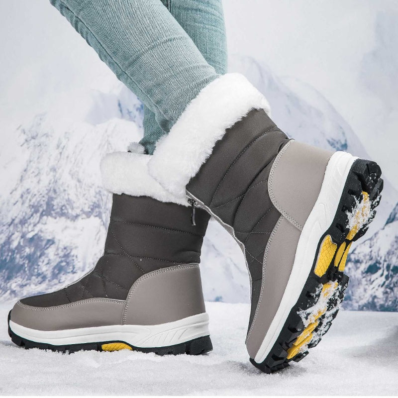 🔥Black-Friday-Mega-Angebot – 50 % Rabatt!🔥Rutschfeste, warme Schneestiefel mit Reißverschluss für Damen