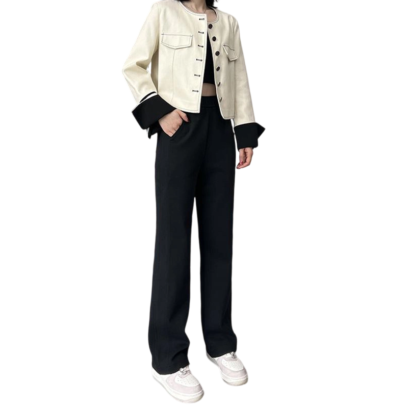 Women's High Waist Casual Straight Sweatpants