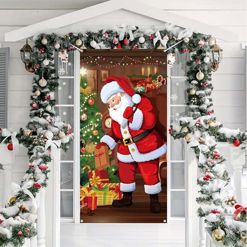 🎄 Weihnachts-Vorab-Angebot: 50% Rabatt! 🎅Weihnachts-Türverkleidung – sofort einsatzbereit für festliche Deko