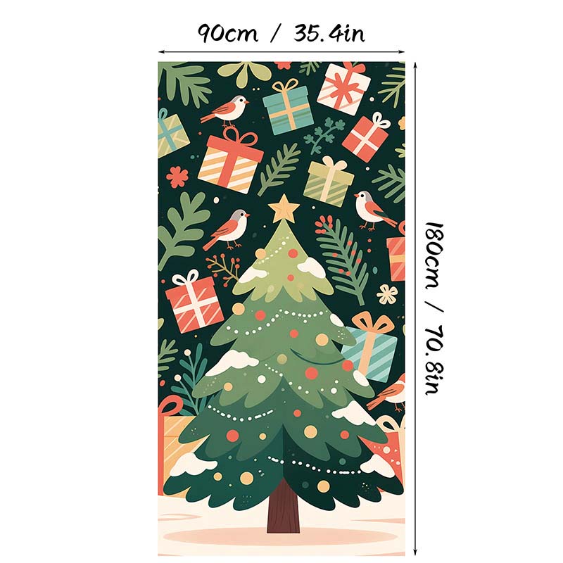 🎄 Weihnachts-Vorab-Angebot: 50% Rabatt! 🎅Weihnachts-Türverkleidung – sofort einsatzbereit für festliche Deko