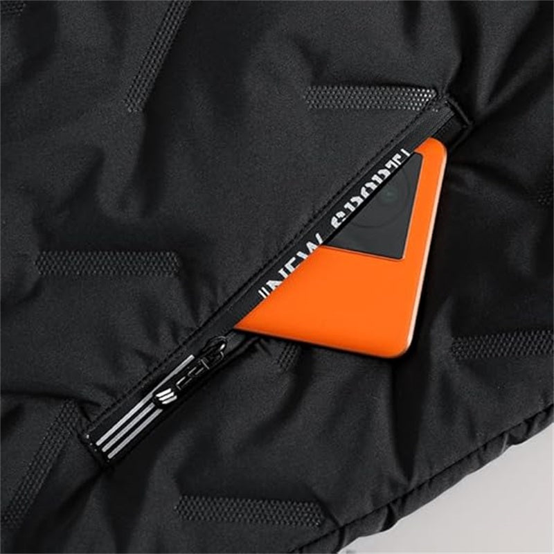 🔥Black-Friday-Mega-Angebot – 50 % Rabatt!🔥Herren Winter warmer Reißverschluss-Kapuzenmantel