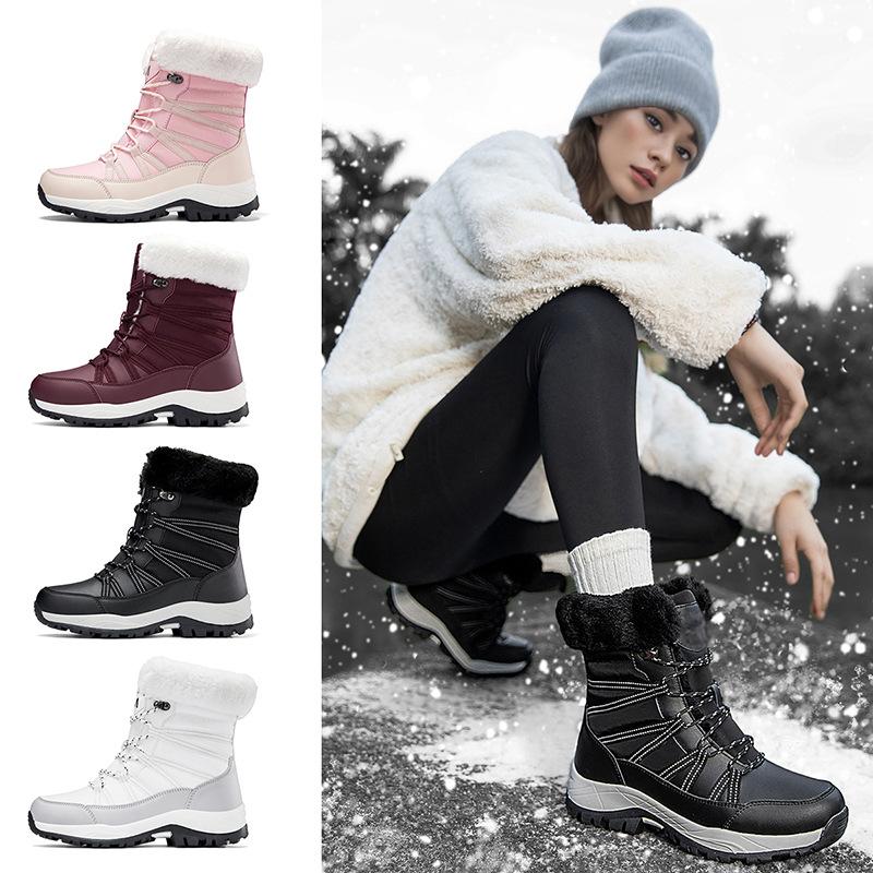 ❄️ Winterstiefel für Damen – Wärmend und Rutschfest für kalte Tage