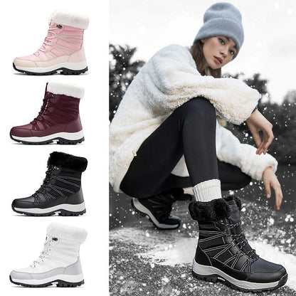 ❄️ Winterstiefel für Damen – Wärmend und Rutschfest für kalte Tage