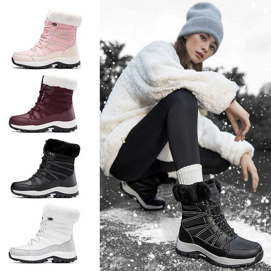 ❄️ Winterstiefel für Damen – Wärmend und Rutschfest für kalte Tage