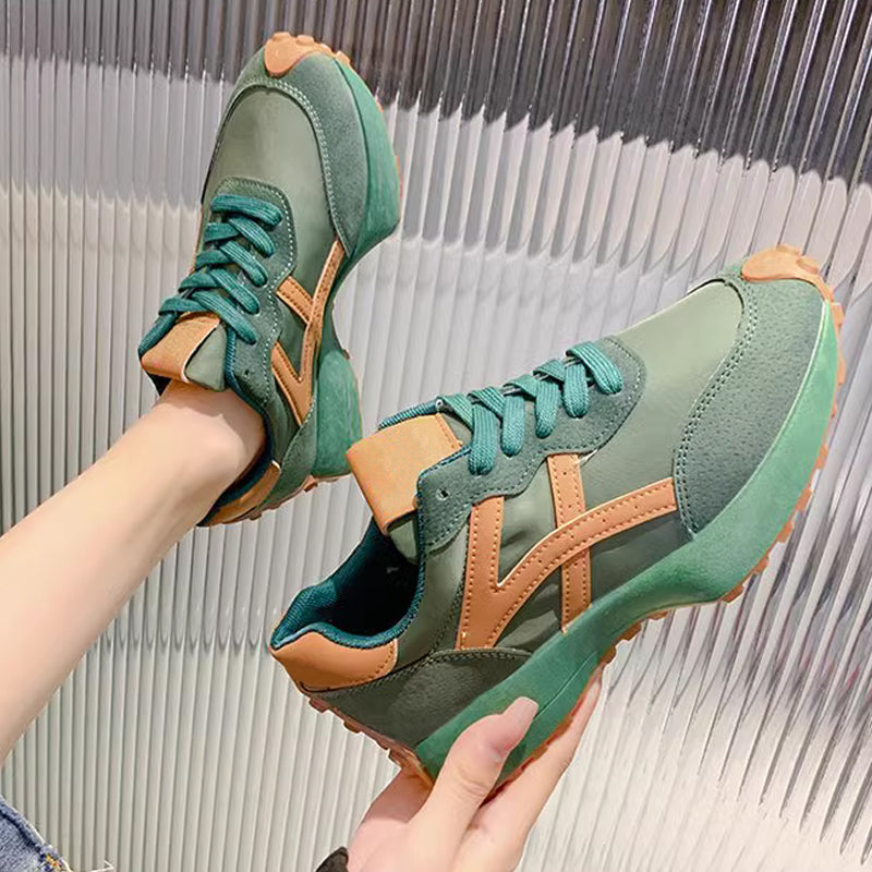 Trendy Women's Thick-Soled Sneakers