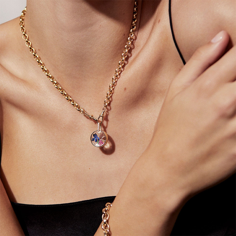 🔥Black-Friday-Mega-Angebot – 50 % Rabatt!🔥Retro-Chic-Medaillon-Anhänger-Halskette