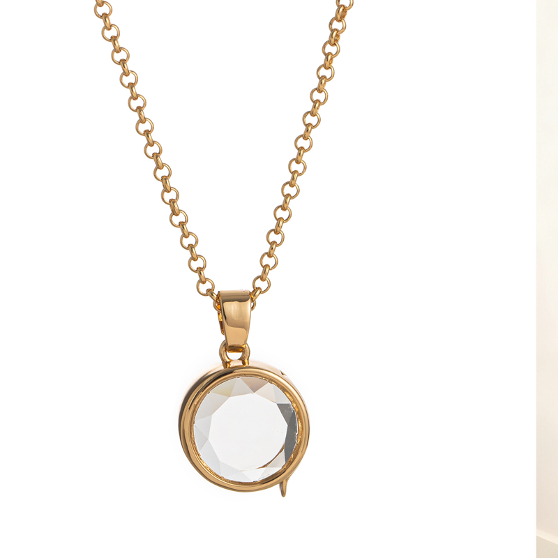 🔥Black-Friday-Mega-Angebot – 50 % Rabatt!🔥Retro-Chic-Medaillon-Anhänger-Halskette