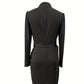 💖Black-Friday-Mega-Angebot – 50 % Rabatt!💃Damen Elegantes V-Ausschnitt Schmales Kleid