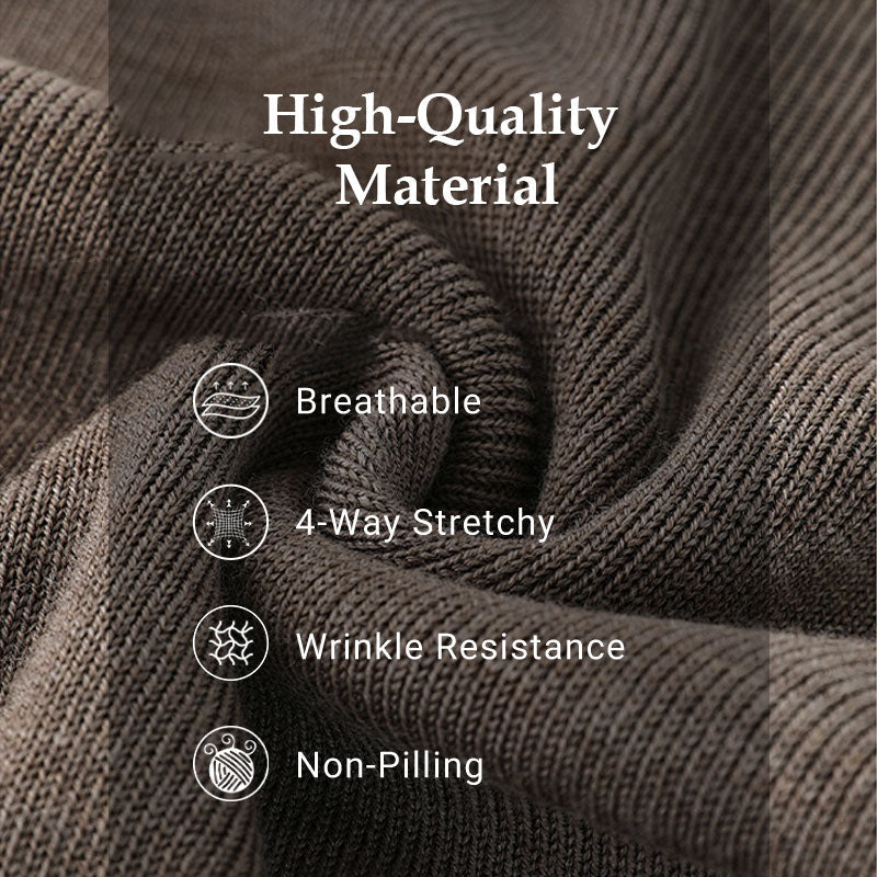 💖Black-Friday-Mega-Angebot – 50 % Rabatt!💖Langarm-Sweaterkleid mit Plisseerock für Damen