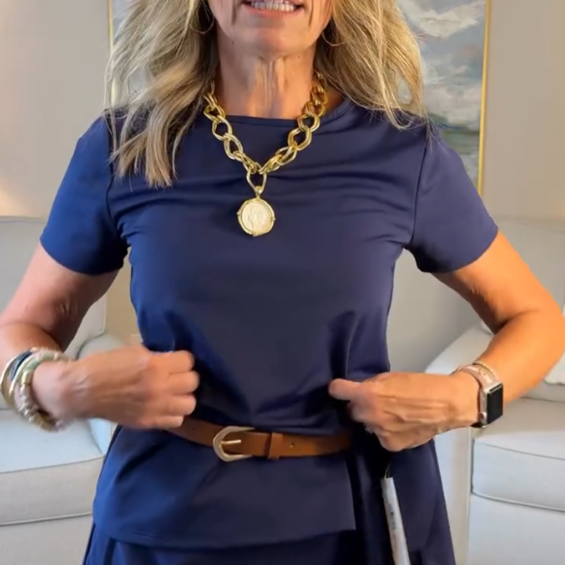 ✨🎅Weihnachtsangebote – Nur für kurze Zeit!⏰Damen Anzug (3-teilig) mit Blazer, weiter Hose und Top