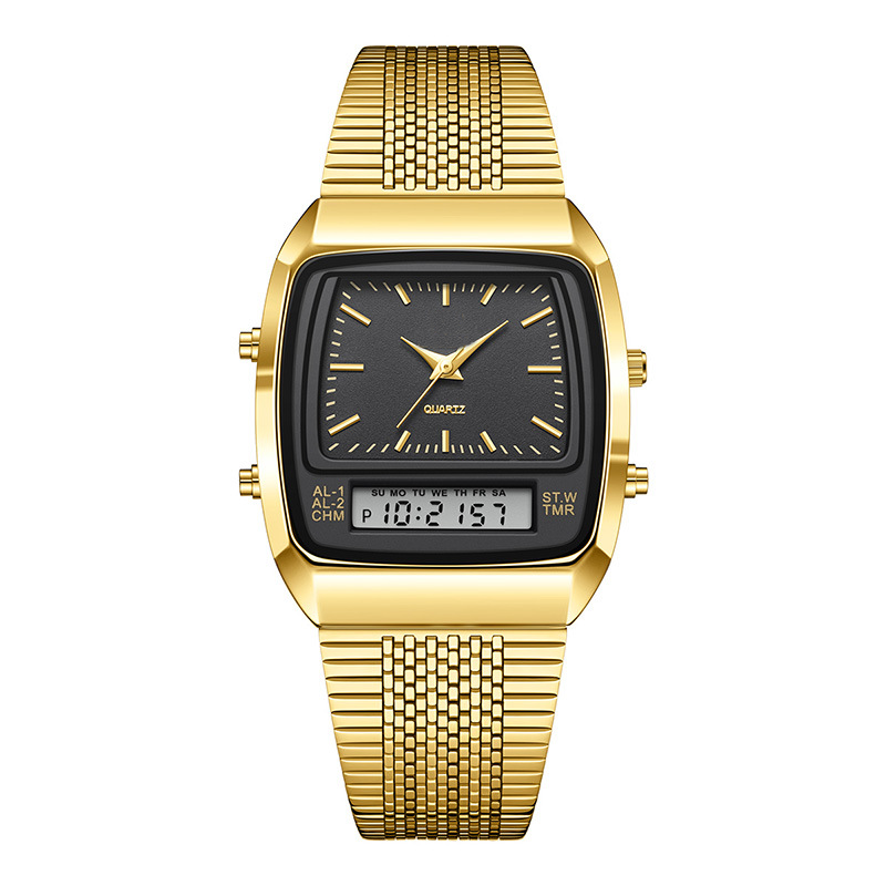 📢📢50 % Rabatt!!! 🎅LIEBIG Roman Retro Dual System Multifunktions-Digital-Sportuhr