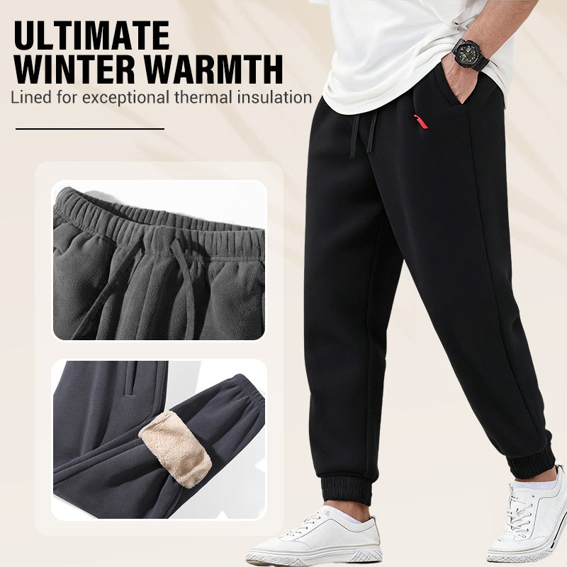 ⌛ Nur noch 3 Tage – 50 % auf alles! ⏰Herren Winter-Jogginghose mit Wärmefleece