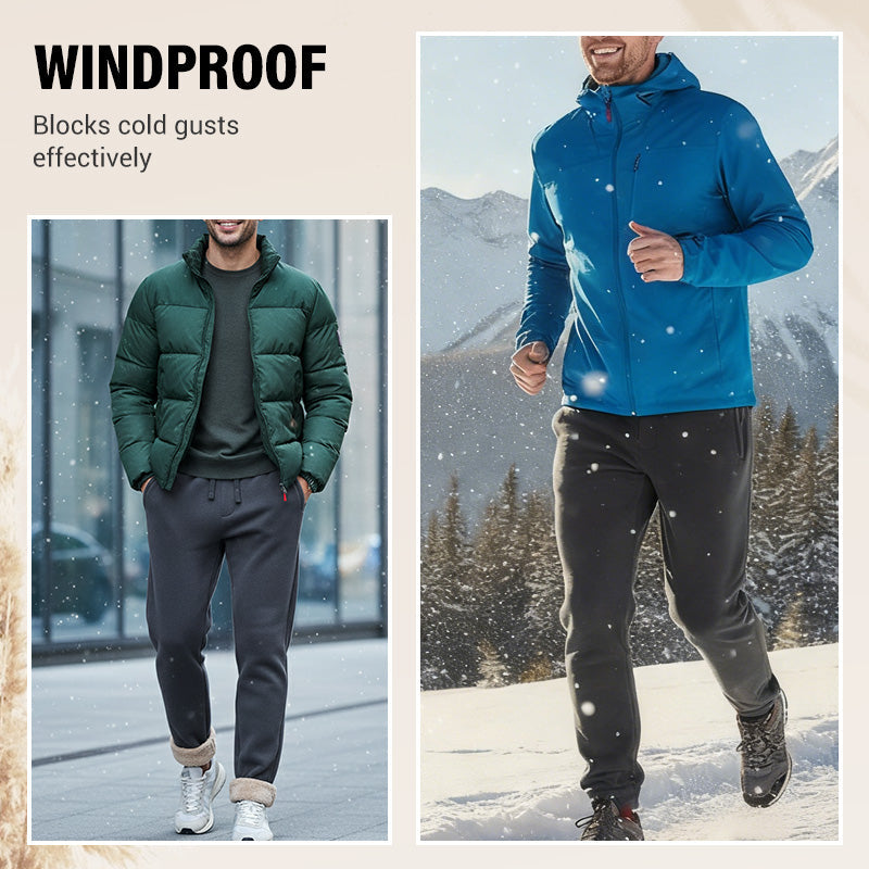 ⌛ Nur noch 3 Tage – 50 % auf alles! ⏰Herren Winter-Jogginghose mit Wärmefleece