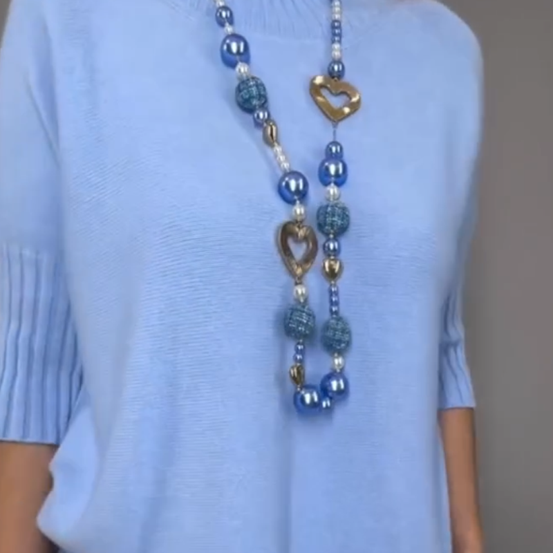 ⏳ Letzter Tag: 50 % auf das gesamte Sortiment!⏰Elegantes 2-teiliges Set aus Strickpullover und Midirock