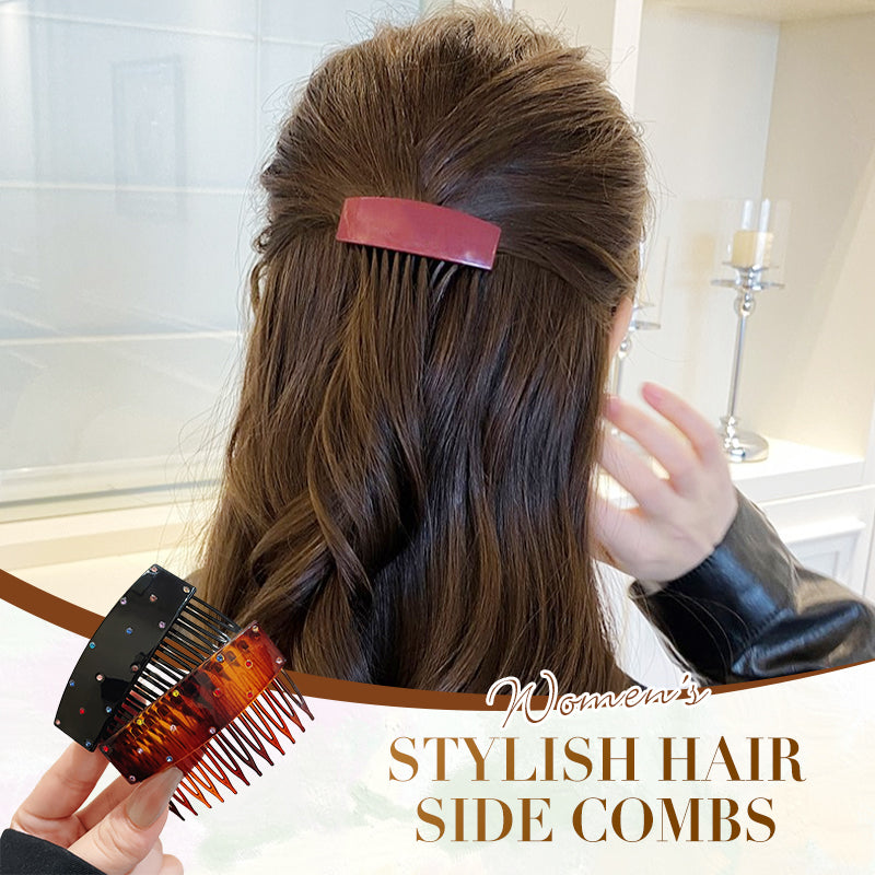 ✨🎅Weihnachtsangebote – Nur für kurze Zeit!⏰Stylische seitliche Haarkämme für Damen