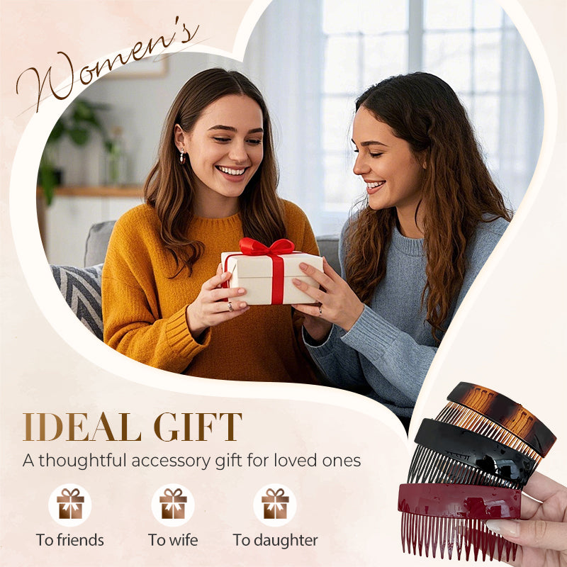 ✨🎅Weihnachtsangebote – Nur für kurze Zeit!⏰Stylische seitliche Haarkämme für Damen