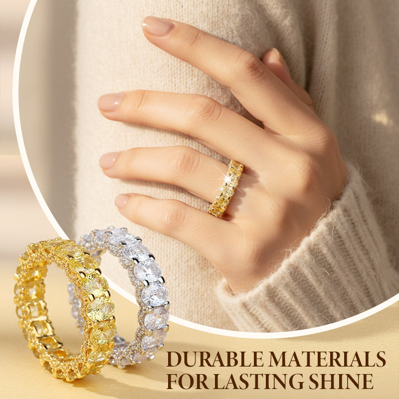💎  50% di sconto 💍Modischer Mémoire-Ring mit glitzernden Zirkonia-Steinen