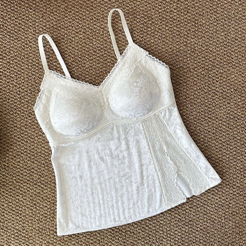 Women’s Sexy Satin Lace Camisole