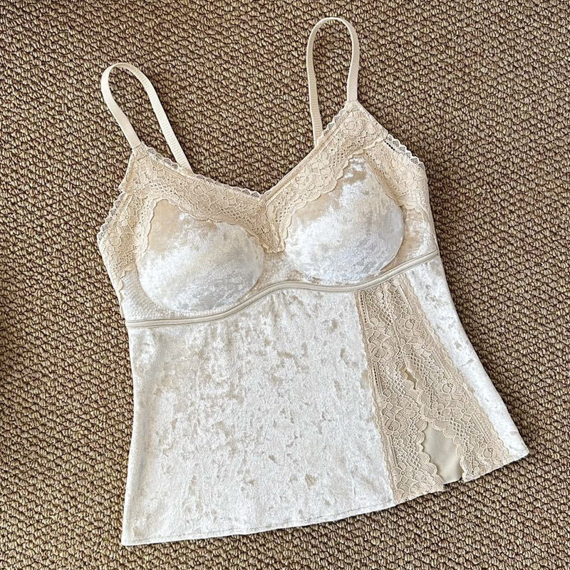 Women’s Sexy Satin Lace Camisole