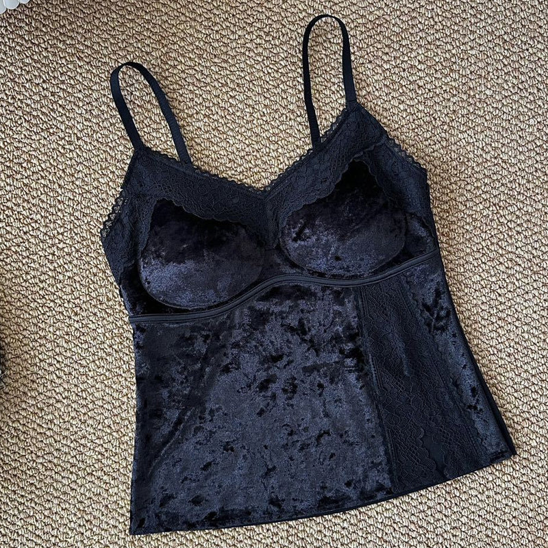 Women’s Sexy Satin Lace Camisole
